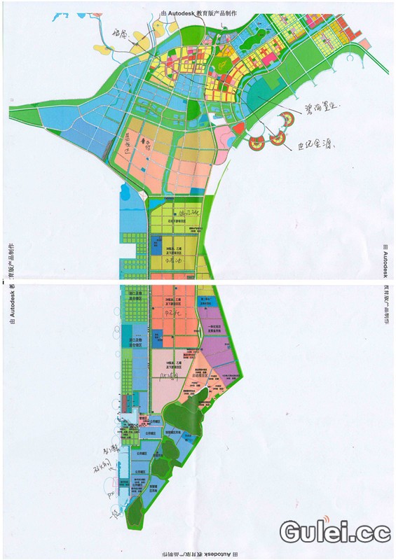 古雷港经济开发区规划图及视频展示