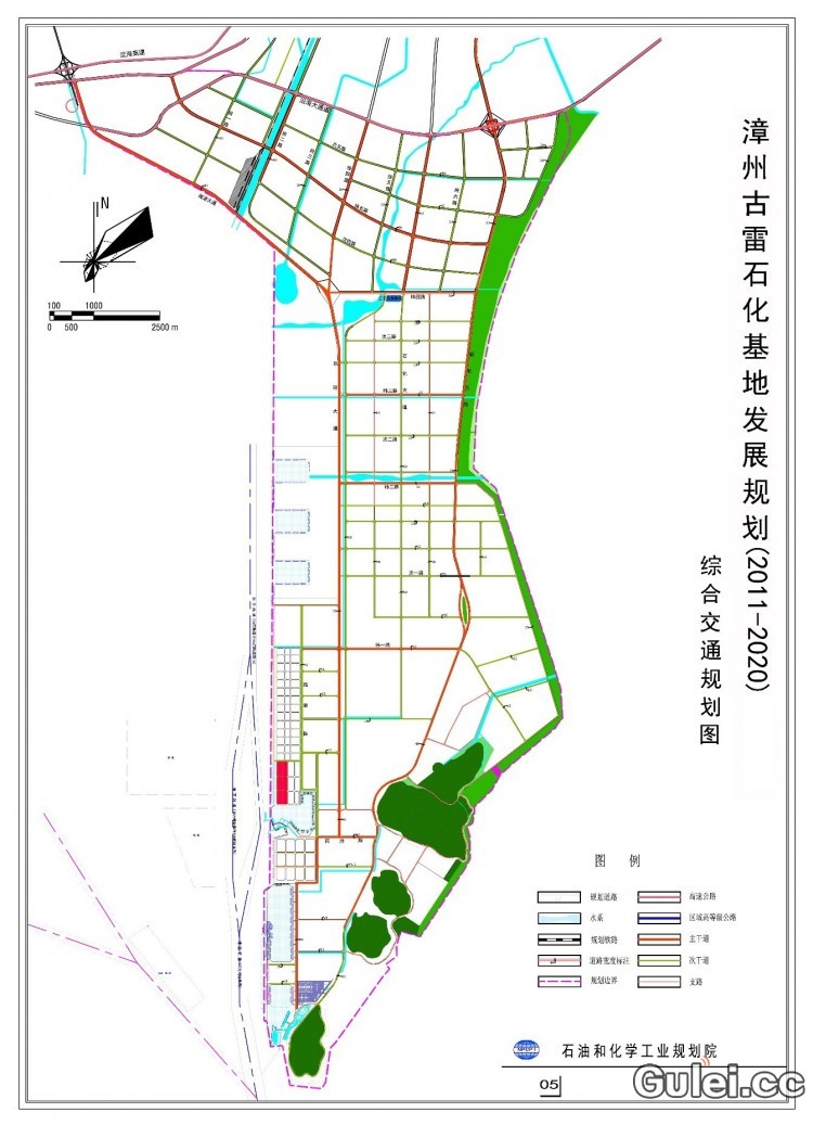 古雷信息港 便民信息 2013古雷计划 古雷港经济开发区道路交通规划图
